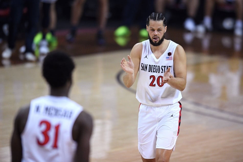 Jordan Schakel spielte an der San Diego State Universität.