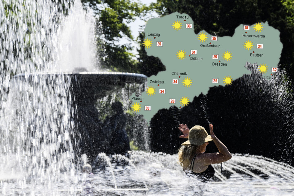 Bis zu 38 Grad in Sachsen: Wird es morgen noch heißer?