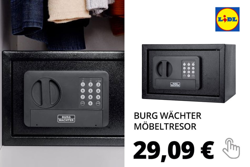 Burg Wächter Möbeltresor »LS3E«, Stahl, mit Schlüsseln