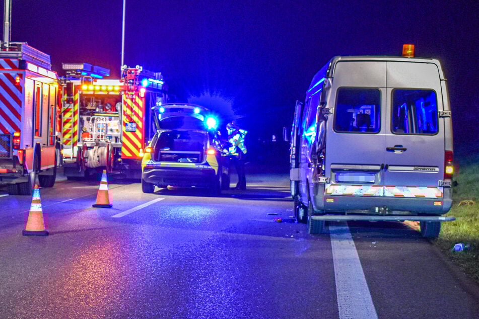 Unfall A6: Tragödie auf der A6: Fahrer (†35) stirbt beim Nachtanken auf der Autobahn