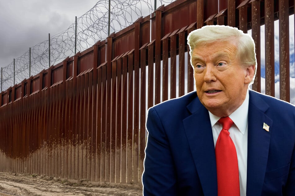 Trumps neueste Grenzmaßnahme: Was der schwarze Anstrich der Mauer bewirken soll