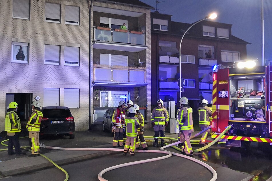 Die Kameradinnen und Kameraden fanden schnell heraus, dass eine defekte Heizung Ursache für den Brand war.