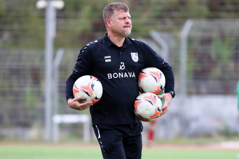 Matthias Maucksch (51) dürfte mit seinem FSV Union Fürstenwalde wieder im Mittelfeld landen.