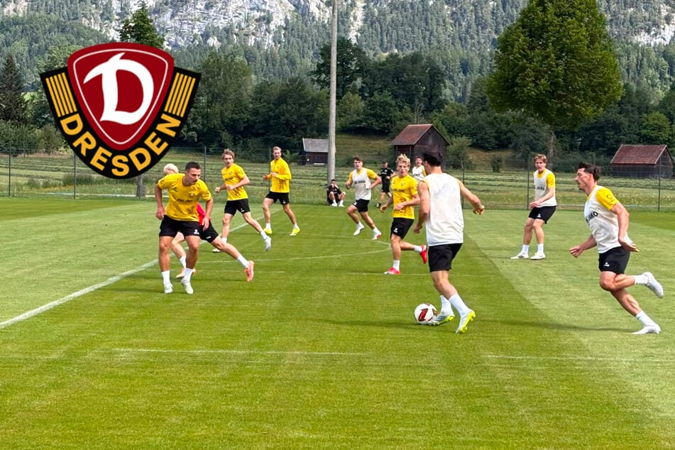 Dynamo im Trainingslager: 105 Minuten Vollgas! Schweißtreibende erste Einheit vorbei