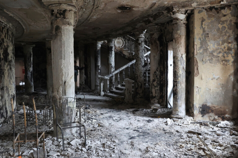 Unzählige Gebäude in Mariupol wurden bei den Kämpfen schwer beschädigt.