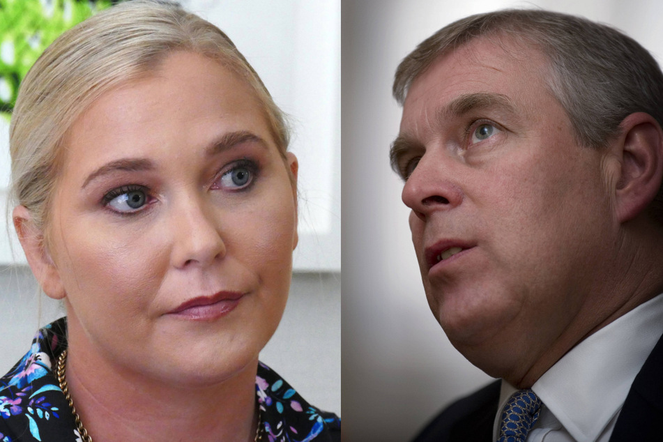 A new ruling has decided that Virginia Giuffre's (l.) lawsuit claiming she was sexually abused by Prince Andrew (r.) will play out in court.