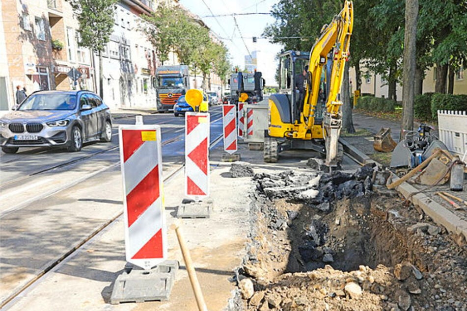 Rohrbruch im Leipziger Nordosten: Straße gesperrt!