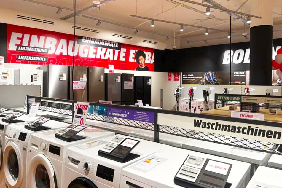 Der neue MediaMarkt in der Dreiländer Galerie in Weil am Rhein.