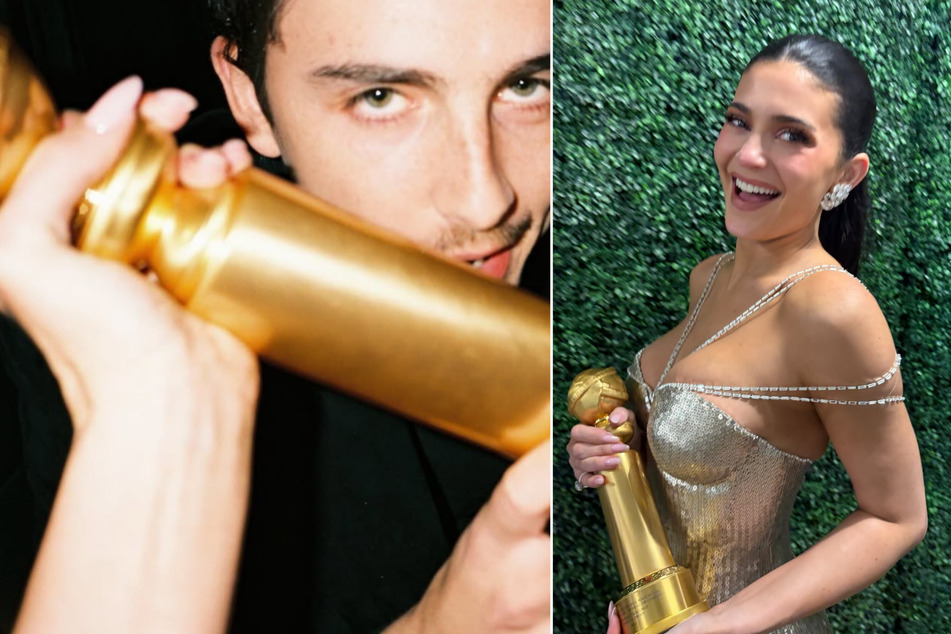 Kylie Jenner and Timothée Chalamet coyly go Instagram official after Golden Globes