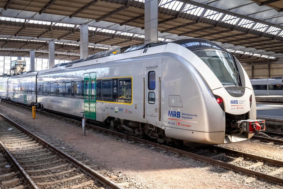 Ein Zug der Mitteldeutschen Regiobahn im Chemnitzer Hauptbahnhof. (Archivbild)
