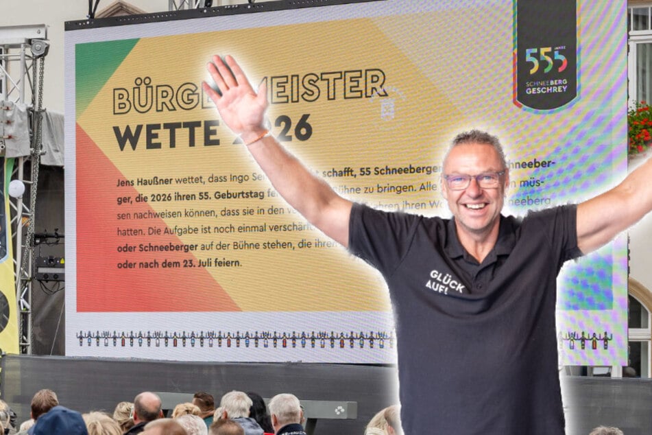 55 Einwohner, die dieses Jahr 55 werden: Hat Schneebergs Bürgermeister die Wette gewonnen?