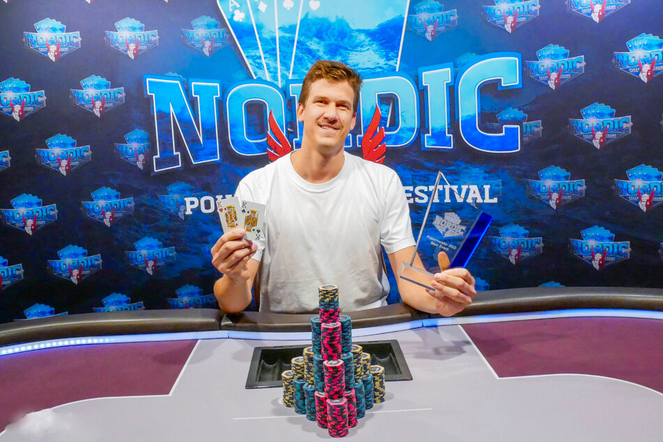 So sieht der Gewinner vom letzten Nordic Poker Festival aus.