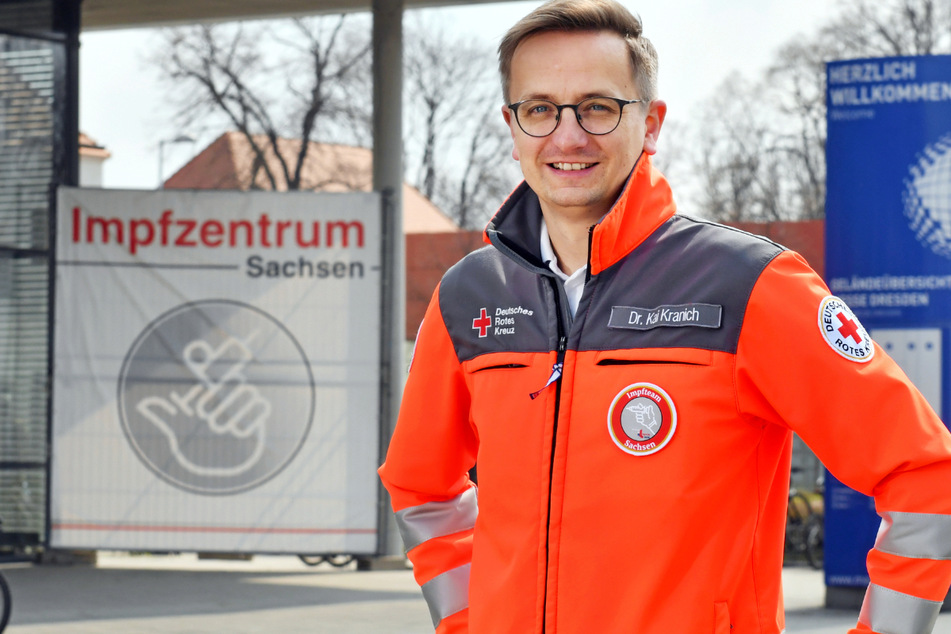 Kai Kranich (39) ist Sprecher des DRK Sachsen.