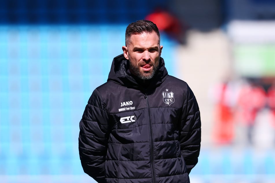 Macht CFC-Keeper Wunsch keinen Vorwurf: Cheftrainer Benjamin Duda (37).