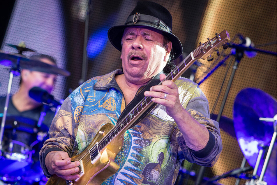 Carlos Santana (74) ist bei einem Konzert in den USA zusammengebrochen. Es geht ihm wohl aber schon wieder gut. (Archivbild)