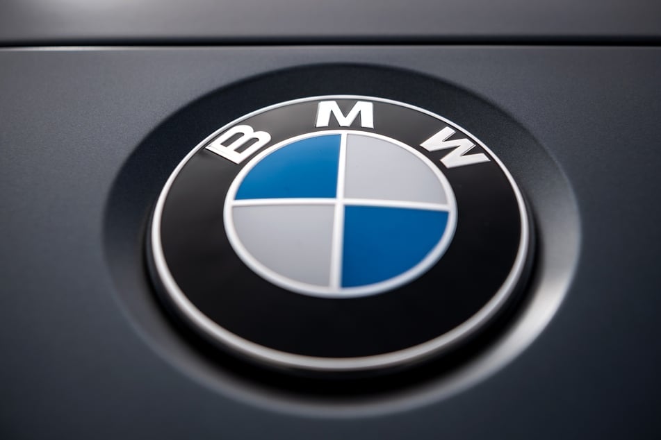 Logo des Münchner Automobilherstellers BMW.