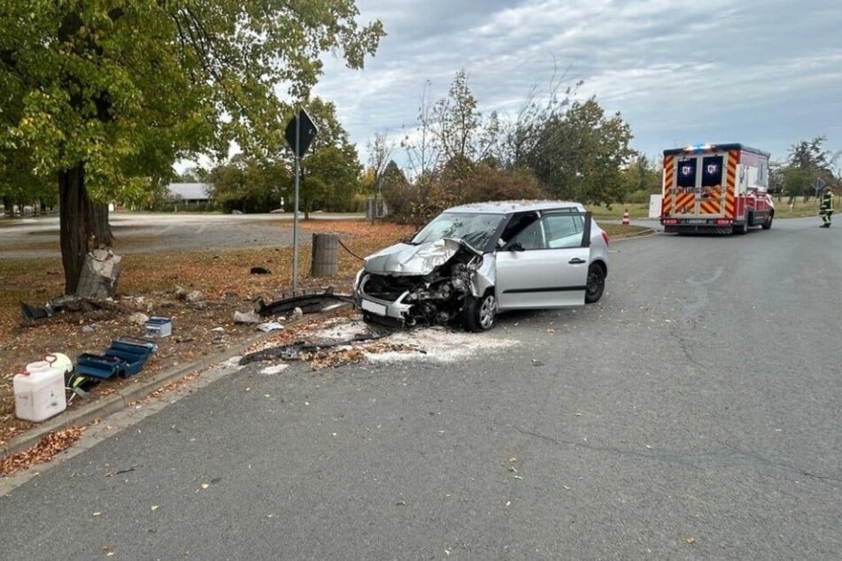 Im Harz wurde eine Autofahrerin (50) schwer verletzt.