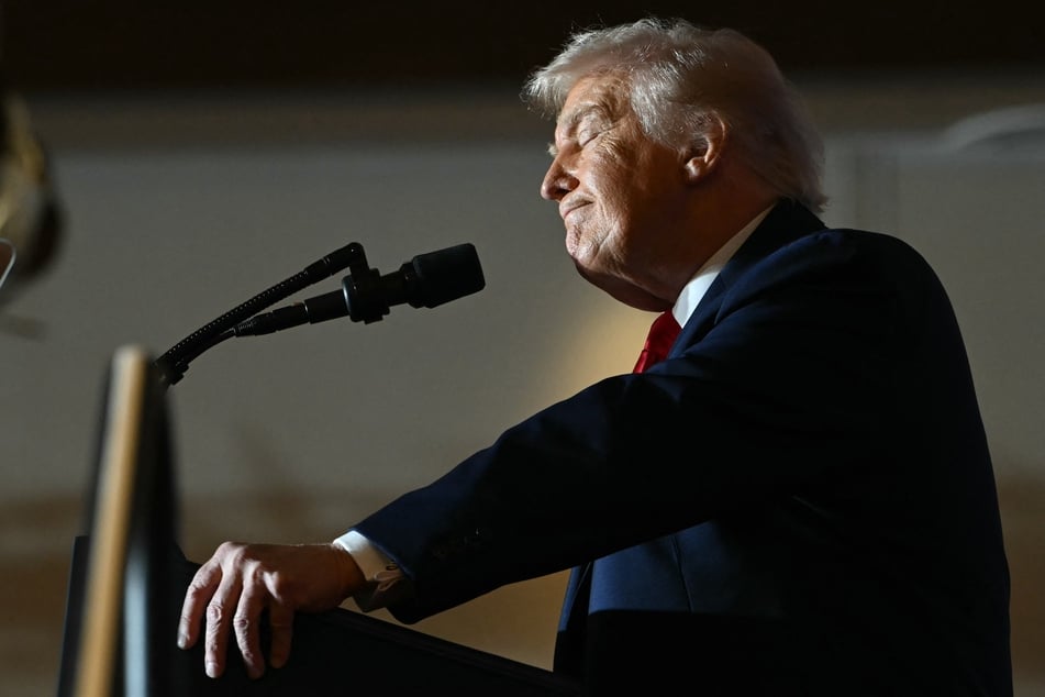 President Donald Trump complained he wasn't getting "credit" for his handling of the economy as a poll showed his approval ratings slumping to a new low.