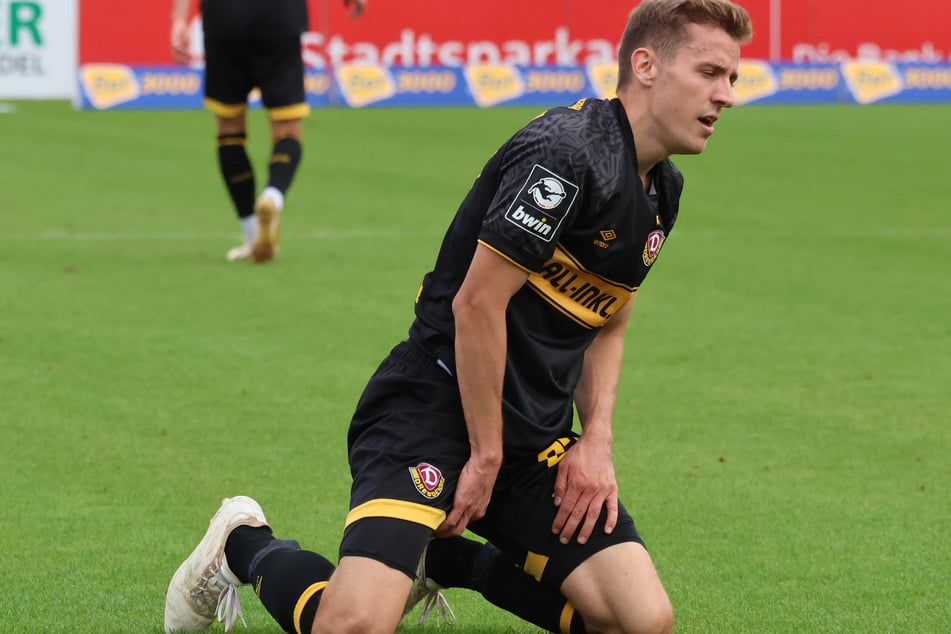 "Schmerzen gehören zum Fußball dazu", sagt Niklas Hauptmann - er muss es wissen ...