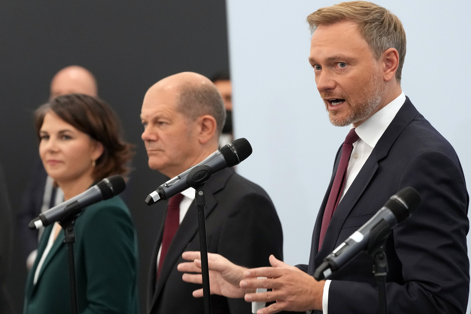 FDP-Chef Christian Lindner (42) wird mit den Liberalen wohl eine Ampel-Koalition eingehen.