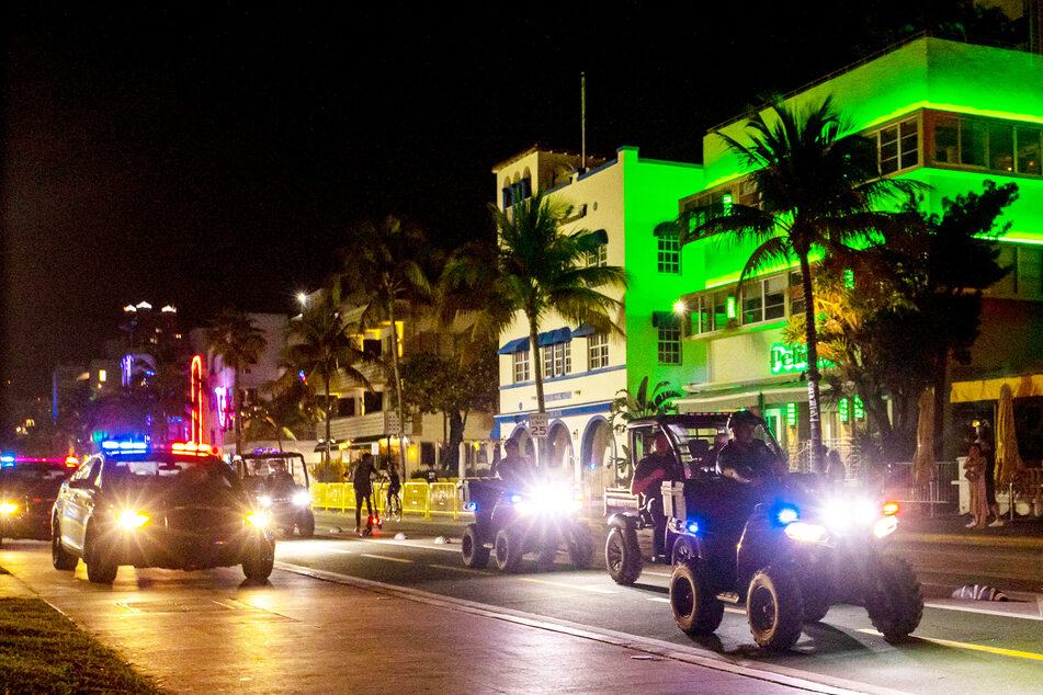 Die Polizei will in Miami Beach am kommenden Wochenende kontrollieren, ob die Ausgangssperre eingehalten wird.