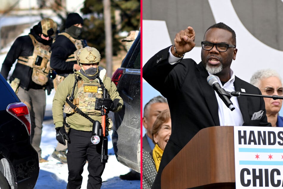 Chicago Mayor Brandon Johnson ordered the state's law enforcement to investigate illegal actions taken by federal immigration agents.