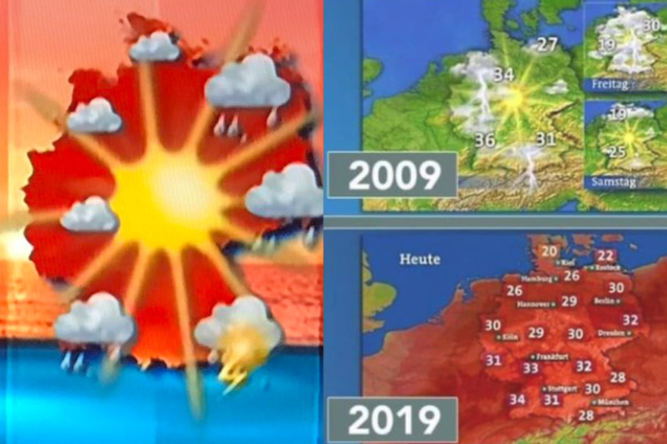 "Klimahysterie": Zeichnen aktuelle Wetterkarten absichtlich ein düsteres Bild?