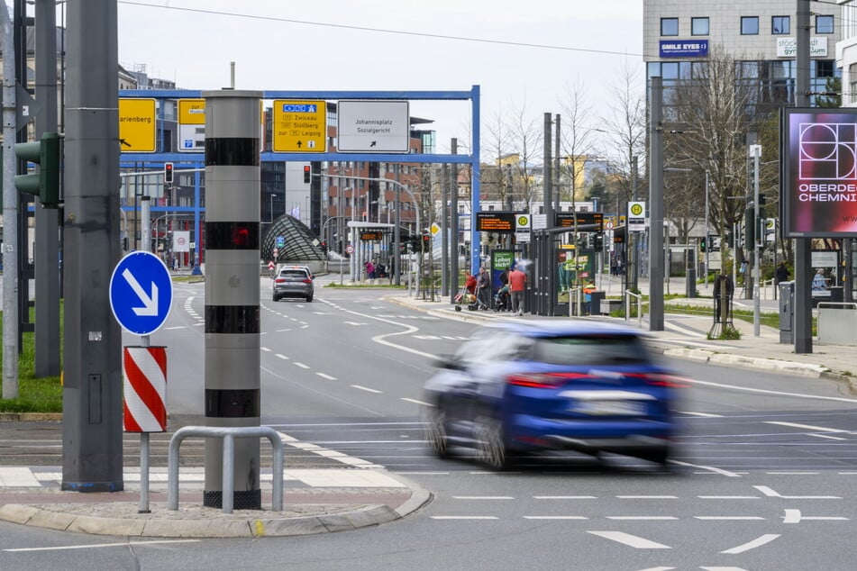 7,3 Millionen wurden alleine durch Blitzer in Chemnitz 2024 eingenommen.