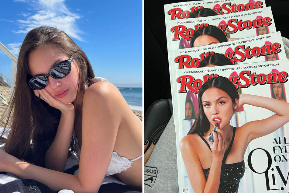 Olivia Rodrigo celebrated her recent Rolling Stone cover feature inside her latest Instagram photo dump.