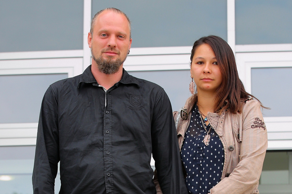 Manuela S. (33) und ihr jetziger Lebensgefährte John K. (38) kamen als Zeugen ins Gericht.