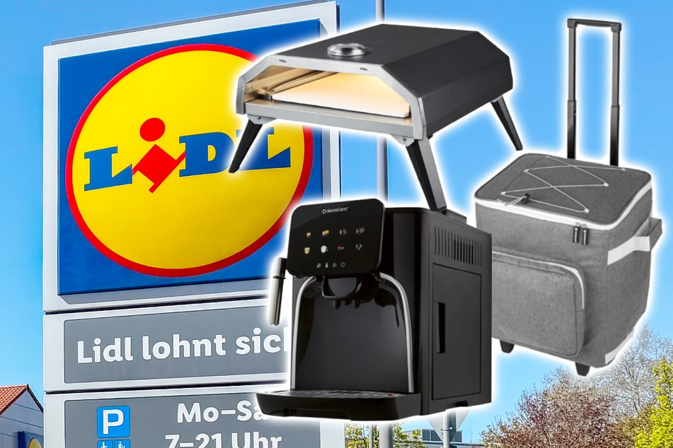 Lidl verkauft Kaffeemaschinen, Pizzaöfen und Einkaufstrolleys richtig günstig