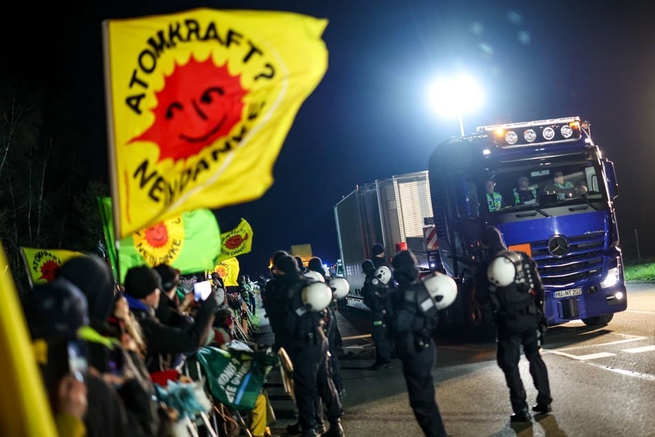 Atomkraftgegner gehen davon aus, dass der zweite Transport am 21. April stattfindet.