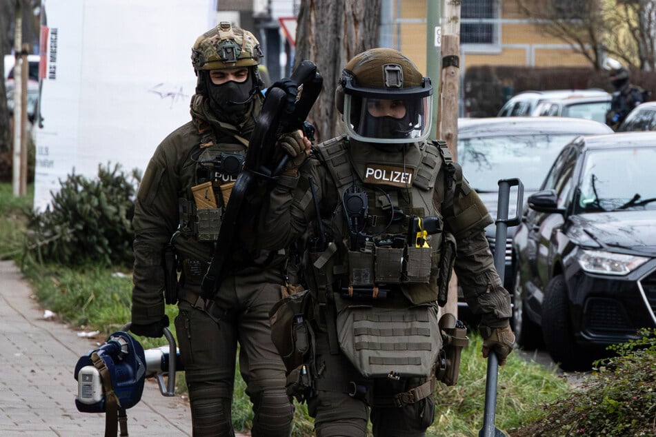 In Offenbach mussten Spezialkräfte der Polizei anrücken.