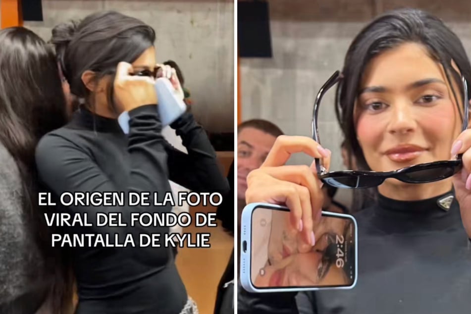 Kylie Jenner was recently spotted in Milan at a fashion show rocking a photo of boyfriend, Timothée Chalamet, on the background of her iPhone.