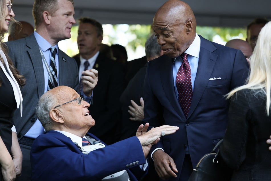 New York Mayor Eric Adams (r.) is reportedly unlikely to be offered a position on President Donald Trump's administration.