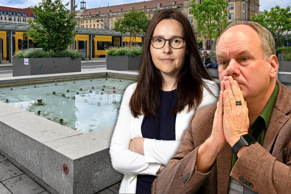 Dresden: Saisonende vorgezogen: Rathaus will erste Brunnen im September abschalten