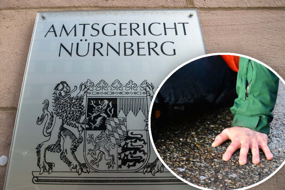 Wegen einer Klebe-Aktion in Nürnberg mussten sich vier Aktivisten vor dem Amtsgericht verantworten.
