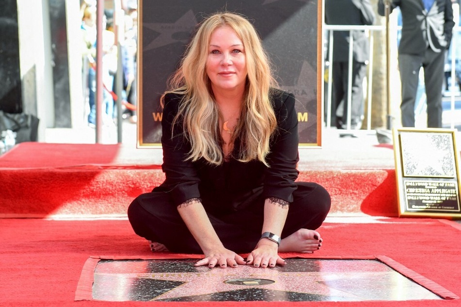 Christina Applegate got her own star on the Hollywood Walk of Fame in November 2022.