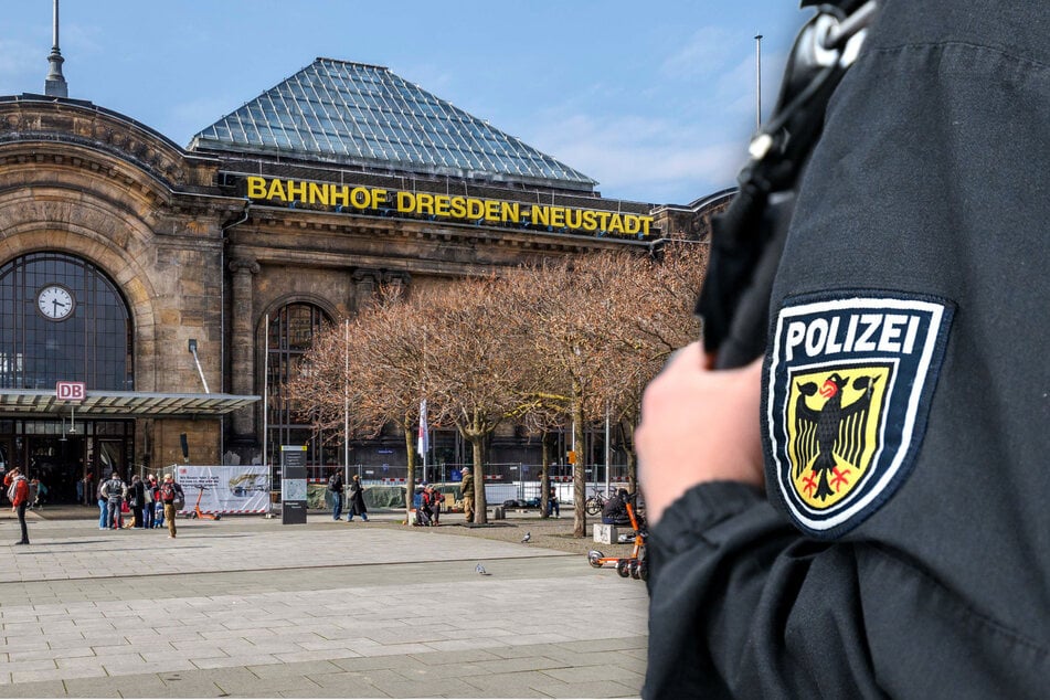 Dresden: Mit Messer bewaffnet: Alkoholisierter Teenager sorgt am Bahnhof Neustadt für Unruhe