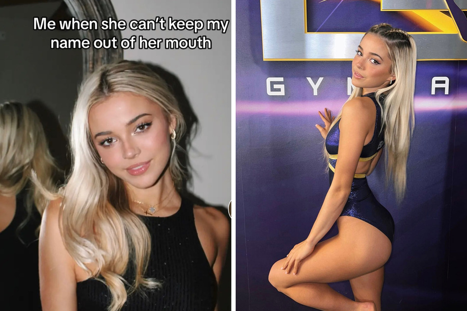 Is Olivia Dunne throwing shade at TikTok star Breckie Hill?
