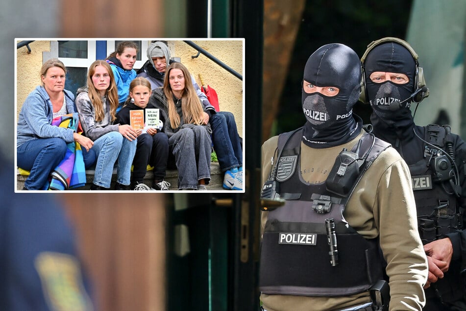Dresden: "Freie Familie" zwangsgeräumt: Polizei rechtfertigt den robusten Einsatz