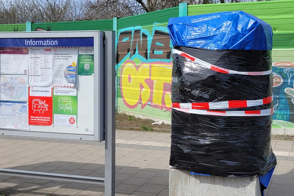 Leipzig: Heftige Explosion an Leipziger S-Bahnhof: Schon wieder Fahrkartenautomat gesprengt