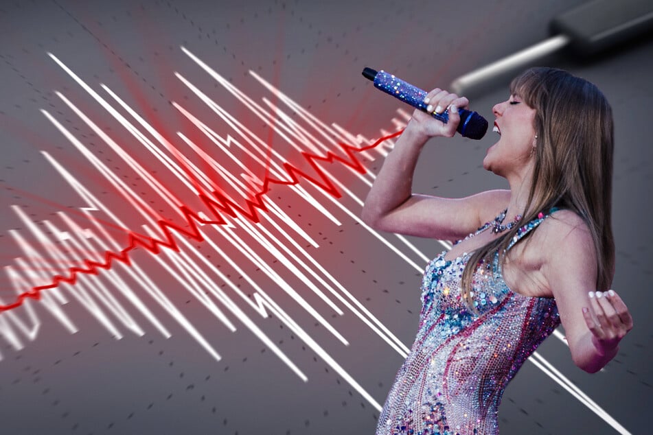 Taylor Swift's fans in Edinburgh caused seismic activity that was detected almost four miles away, according to the British Geological Survey.