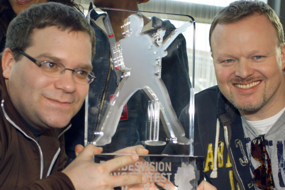 Gemeinsam riefen Elton und Stefan den "Bundesvision Song Contest" ins Leben.