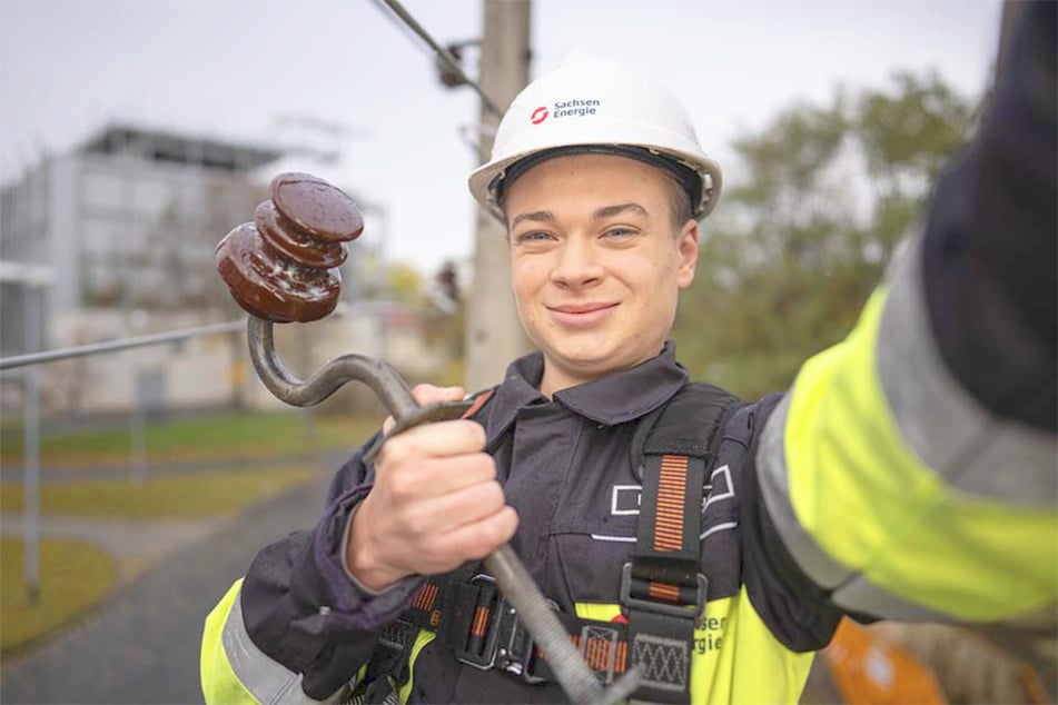Beim Tag der Ausbildung geht's hoch hinaus.