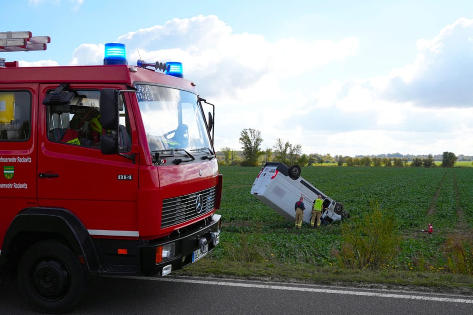 Die Feuerwehr war vor Ort.