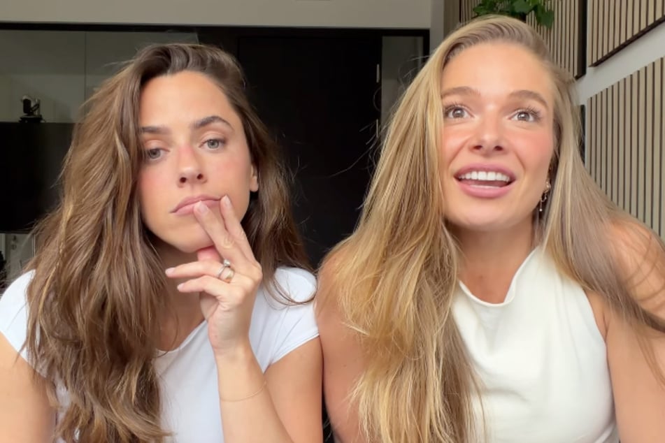 Vanessa Mai (34, l.) und Lola Weippert (30) plaudern in ihrem gemeinsamen Podcast aus dem Nähkästchen.