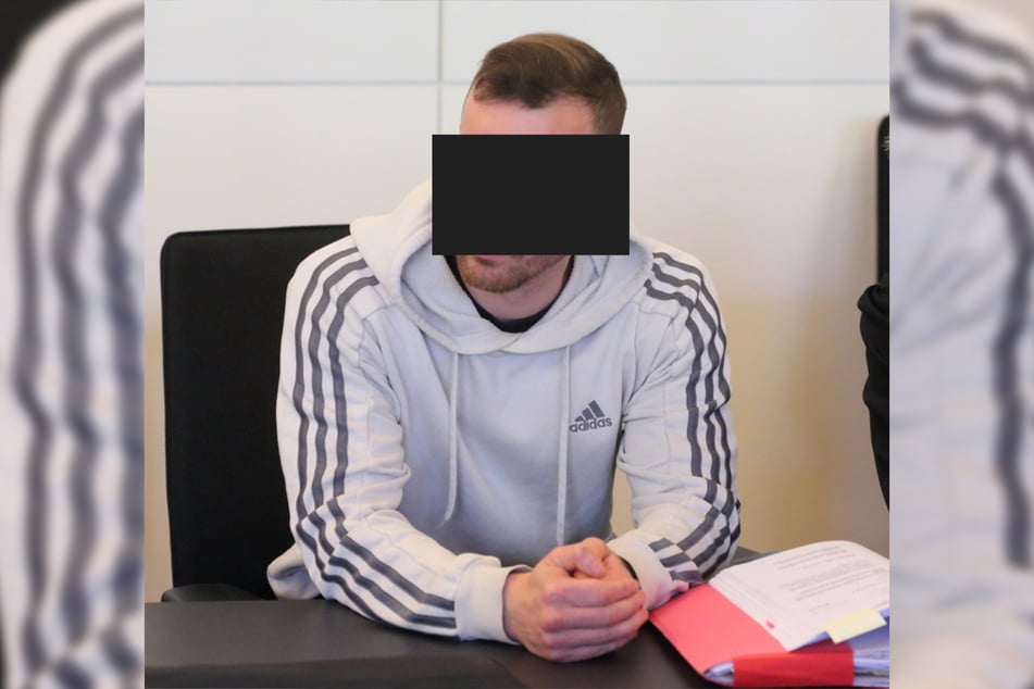Verstrickt er sich immer tiefer an seinen Aussagen? Felix M. (30) muss sich wegen Mordes an Baby Marek (zehn Monate) am Landgericht Dresden verantworten.