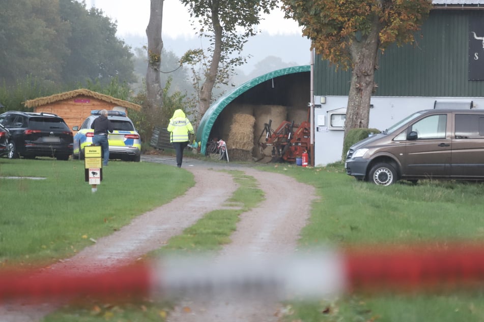 Die Polizei gehe von einem Gewaltverbrechen aus.