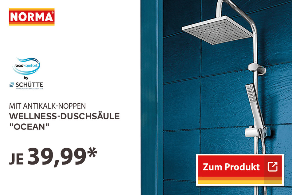 Wellness-Duschsäule "Ocean" für 39,99 Euro